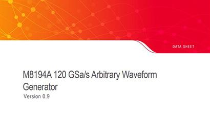 Keysight Technologies M8194A Data Sheet